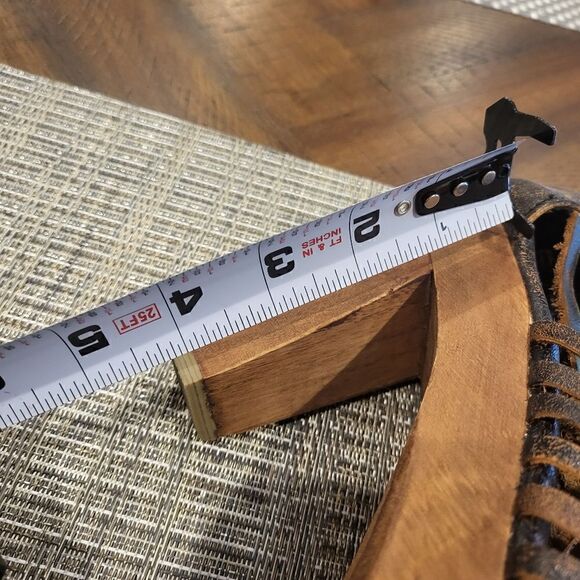 Wooden platform shoes size 9 - Picture 5 of 6